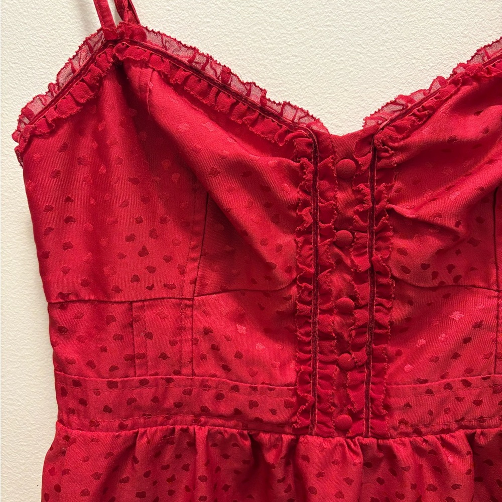 Vintage American Eagle Red Dress
